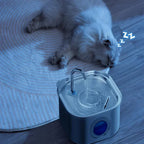 Stainless Steel Cat Water Fountain – 2.6 qt, Quiet Pump – Image 5