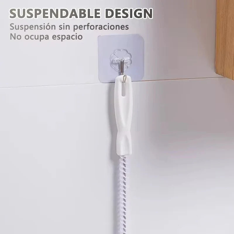 Rohrreinigungsbürste, biegsam – für Siphon und Abflussrohr – Bild 6