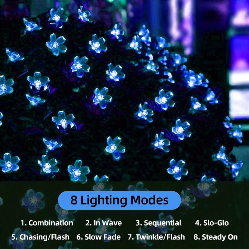 Solar-Lichterkette mit Kugellämpchen – vier Längen, sechs Farben – Bild 7