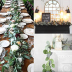 Artificial Eucalyptus Garland, Set of 2 – Each 71 in Long – Image 6