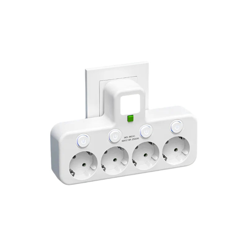Steckdosenleiste mit USB und USB-C – Schalter mit Kontrolllampe – Bild 2