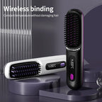 Cordless Hair Straightener with Ceramic Plates – Charges via USB – Image 3