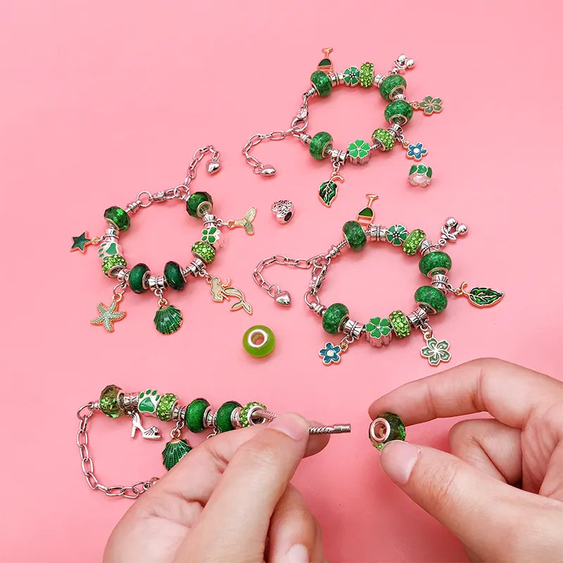 Bastelset für Armbänder – drei Stück, ohne Werkzeug zusammengesetzt – Bild 5
