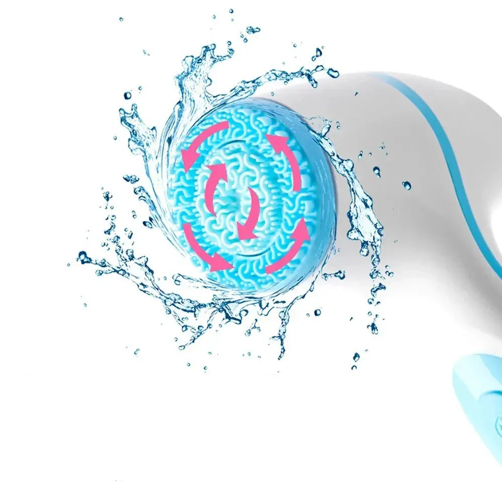 Reinigungsbürste fürs Gesicht mit Schallvibration – wasserdicht – Bild 3