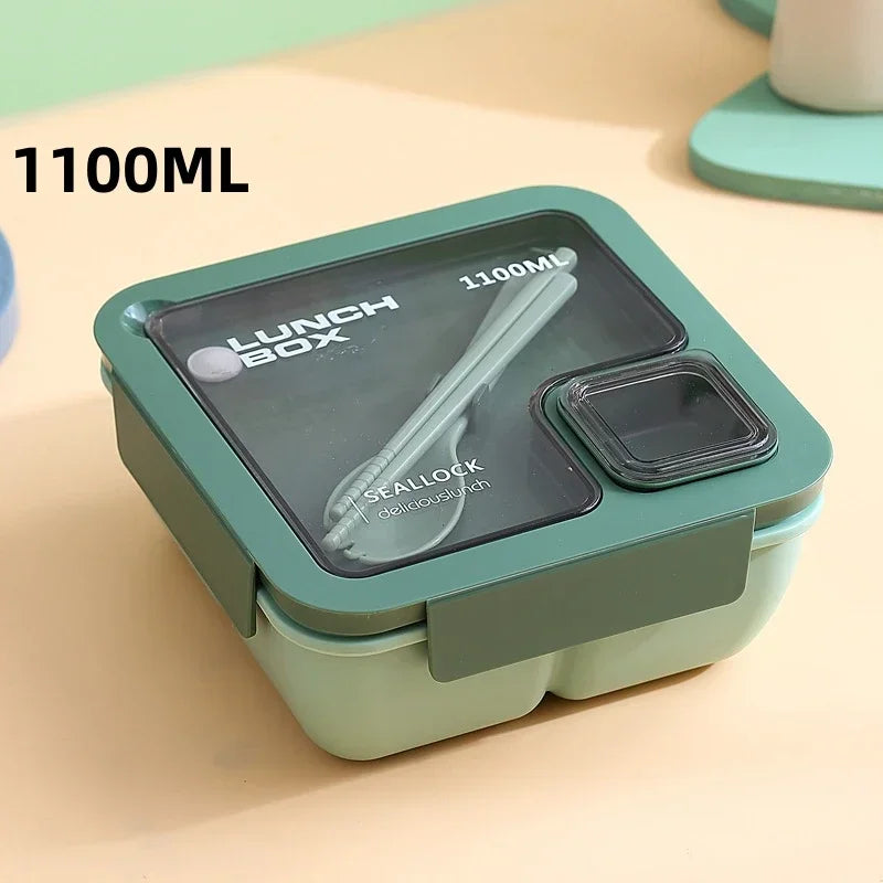 Bento-Box mit Besteck – dicht schließend, für Mikrowelle und Spülmaschine – Bild 7