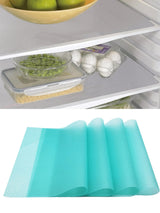 Cut-to-Fit Refrigerator Liners, Set of 4 – Wipe Clean in Seconds