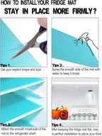 Cut-to-Fit Refrigerator Liners, Set of 4 – Wipe Clean in Seconds – Image 9