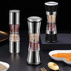 Dual Salt and Pepper Grinder – Two Ceramic Burrs in One Mill – Image 5