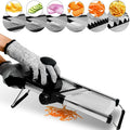 Mandoline mit verstellbarer Schnittbreite – mit Fingerschutz – Bild 1
