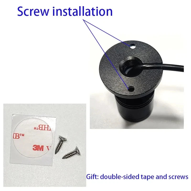 Mini-LED-Spot für Vitrinen – USB-betrieben, ohne Bohren montiert – Bild 4