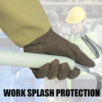 Gauntlet Garden Gloves with PU Palms – Protect Your Forearms from Thorns – Image 3