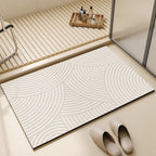 Quick-Dry Bath Mat with Rubber Backing – Thin, Absorbent, Non-Slip – Image 2