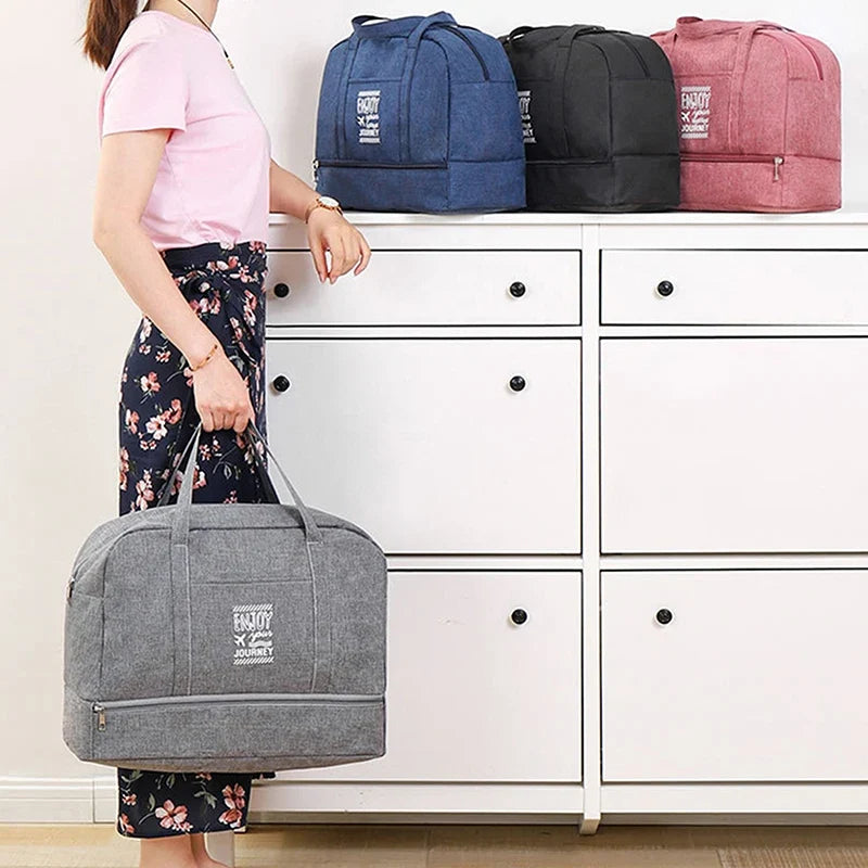 Faltbare Reisetasche aus Oxford-Gewebe – zwei Größen – Bild 3