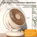 Oscillating Desk Fan with Rechargeable Battery – Three Speeds, Cordless – Image 6