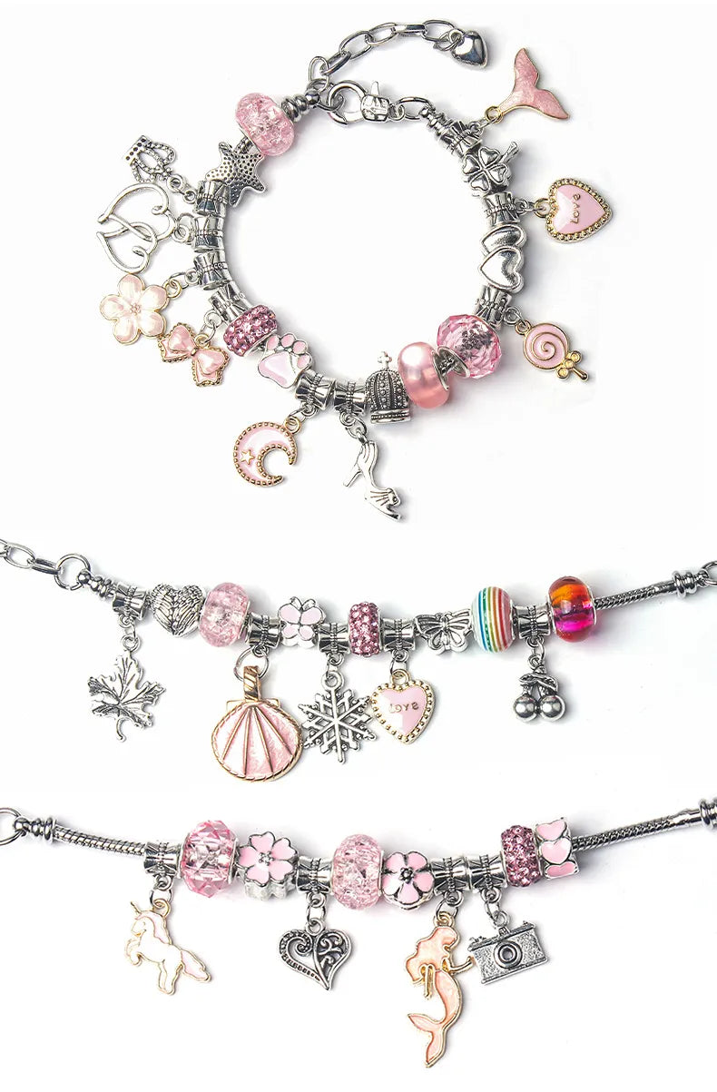 Bastelset für Armbänder – drei Stück, ohne Werkzeug zusammengesetzt – Bild 3
