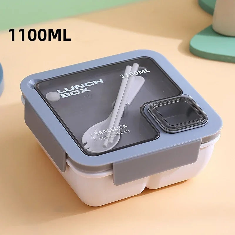 Bento-Box mit Besteck – dicht schließend, für Mikrowelle und Spülmaschine – Bild 12