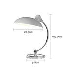 Bent Metal Table Lamp – Light Falls Sideways Out of the Curve – Image 12