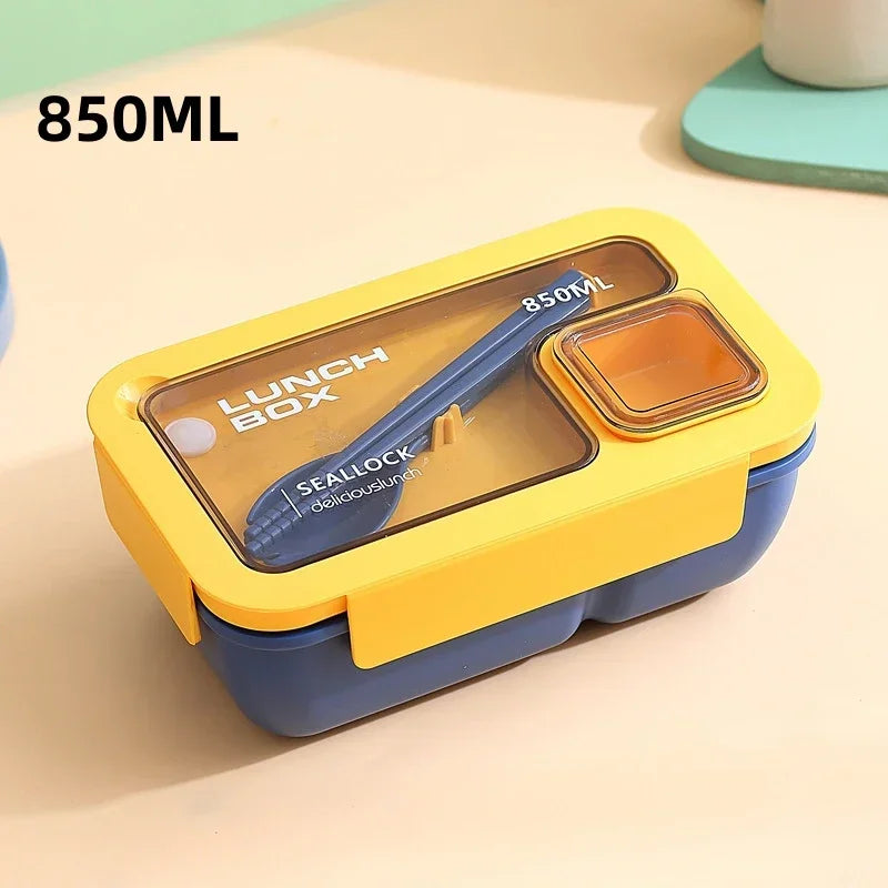 Bento-Box mit Besteck – dicht schließend, für Mikrowelle und Spülmaschine – Bild 6