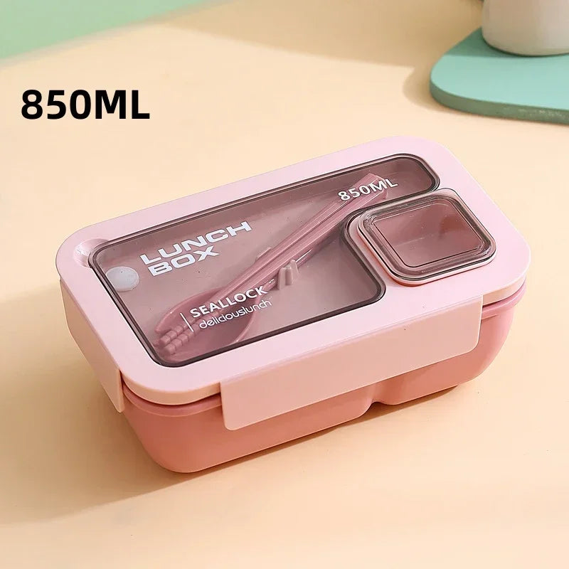 Bento-Box mit Besteck – dicht schließend, für Mikrowelle und Spülmaschine – Bild 8