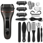 Electric Callus Remover with Three Rollers – Rinses Clean Under Water – Image 1