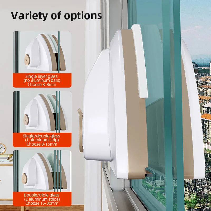 Magnetischer Fensterreiniger – putzt beide Seiten gleichzeitig – Bild 2