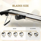 Adjustable Mandoline Slicer with Hand Guard – Even Slices Every Time – Image 3