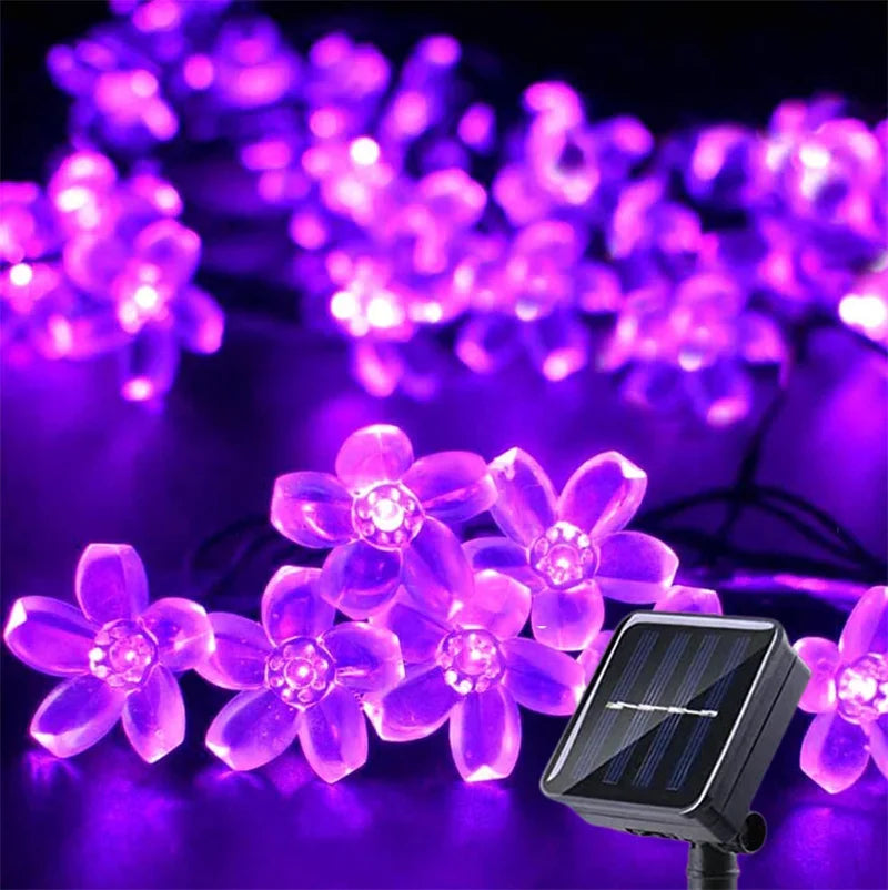 Solar-Lichterkette mit Kugellämpchen – vier Längen, sechs Farben – Bild 4