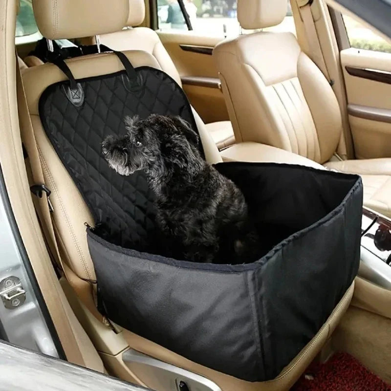 Autositzkorb für kleine Hunde – aus Oxford-Gewebe, abwaschbar – Bild 3