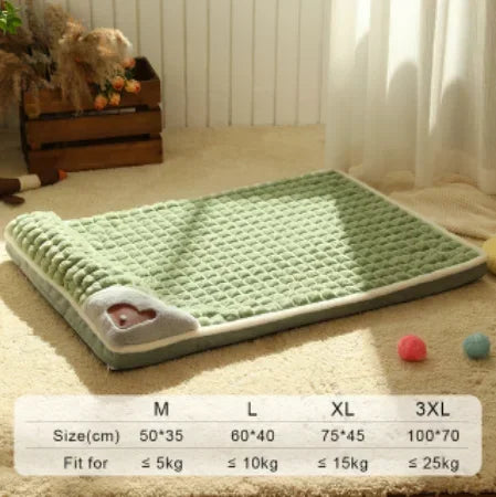 Hundebett mit Memory-Foam-Kern – abnehmbarer Bezug, waschbar – Bild 9