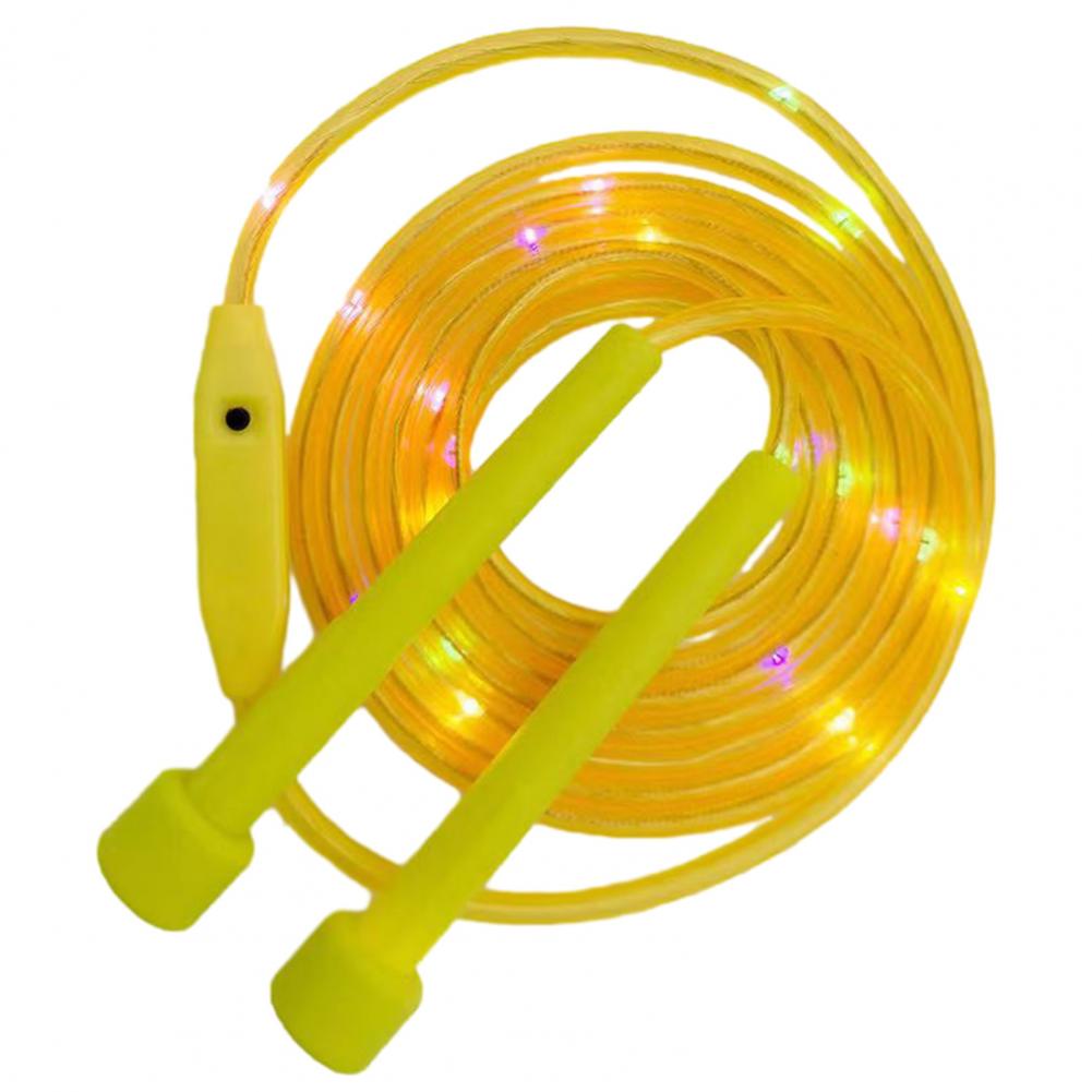 Springseil mit Leuchteffekt – zieht im Sprung einen Lichtkreis – Bild 2