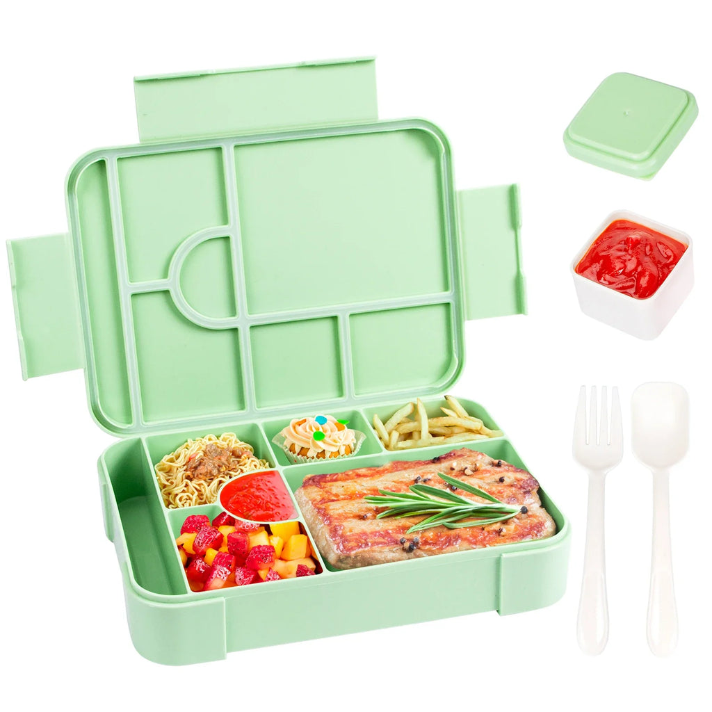 Flache Bento-Box mit sieben Fächern – von fünfzig bis fünfhundert Milliliter – Bild 5
