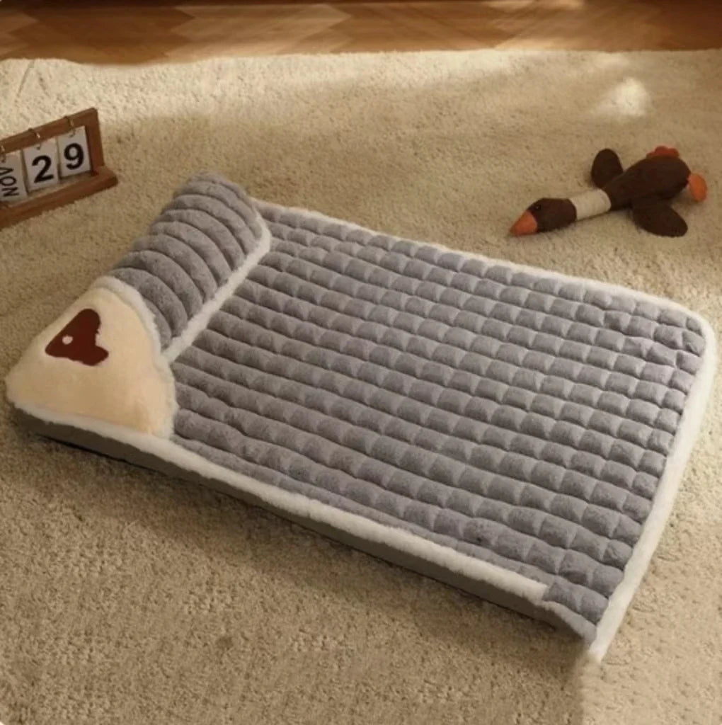 Hundebett mit Memory-Foam-Kern – abnehmbarer Bezug, waschbar – Bild 8