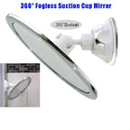Fogless Shower Mirror with Suction Cup – Rotates in Every Direction – Image 5