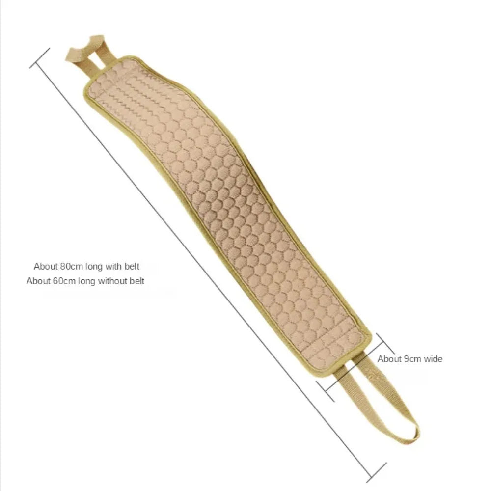 Rückengurt aus Naturfaser – erreicht die Stelle zwischen den Schultern – Bild 8