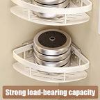 Corner Shower Caddy in Aluminum – No Drilling, Rust-Free – Image 6