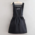 Waterproof Floral Apron with Flared Cut – Room to Bend and Kneel – Image 6