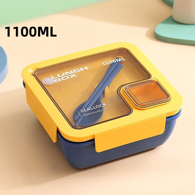 Bento-Box mit Besteck – dicht schließend, für Mikrowelle und Spülmaschine – Bild 10