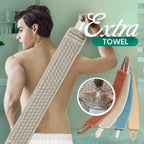 Back Scrubber Strap Made of Natural Fiber – Reaches Between the Shoulder Blades – Image 5