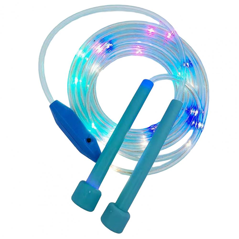 Springseil mit Leuchteffekt – zieht im Sprung einen Lichtkreis – Bild 3