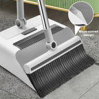 Broom Set with Brush and Upright Dustpan – Long Handles, No Bending – Image 3