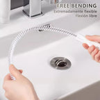 Flexible Drain Cleaning Brush for Traps and Pipes – Pulls Out Hair Clogs – Image 5