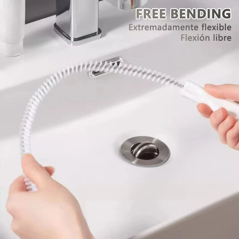 Rohrreinigungsbürste, biegsam – für Siphon und Abflussrohr – Bild 5