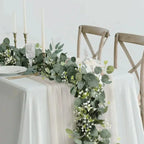 Artificial Eucalyptus Garland, Set of 2 – Each 71 in Long – Image 4