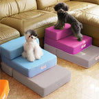 Two-Step Dog Stairs with Non-Slip Base – For the Couch and Bed – Image 3