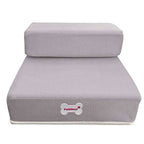 Two-Step Dog Stairs with Non-Slip Base – For the Couch and Bed – Image 1