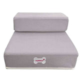 Two-Step Dog Stairs with Non-Slip Base – For the Couch and Bed