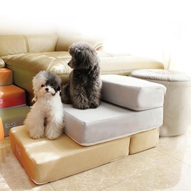 Hundetreppe mit zwei Stufen – rutschfest, für Sofa und Bett – Bild 2