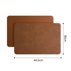 PU Placemats, Reversible – Wipe Clean and Heat-Resistant – Image 12