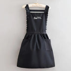 Waterproof Floral Apron with Flared Cut – Room to Bend and Kneel – Image 2