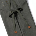 Heavy Canvas Apron – Adjustable Straps and Front Pockets – Image 2